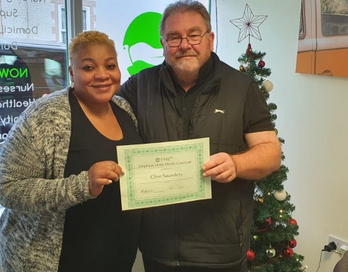Congratulations to Clive our November Employee of the Month!